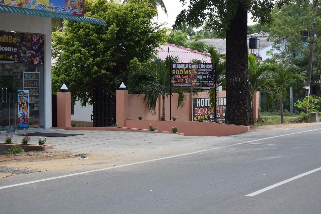 Nirmala Hotel And Restaurant Polonnaruwa Exterior foto